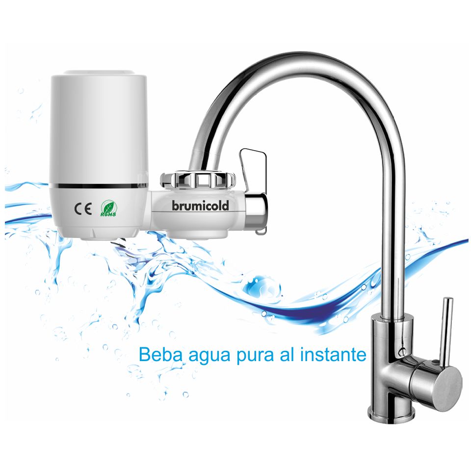 ENICMA & Co. Filtro de agua para grifo, Filtro purificador de agua para  grifo, Dispensador de agua, Filtro de agua para grifo de cocina