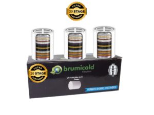 Recambio 3 unidades filtro de ducha F-01 20 etapas